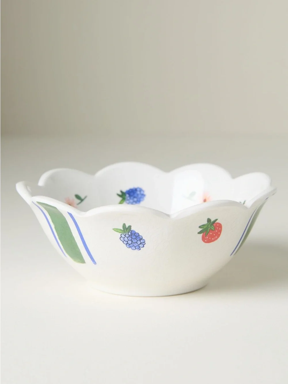 Anthropologie Annette Floral Melamine Nut Bowls, Set of 4